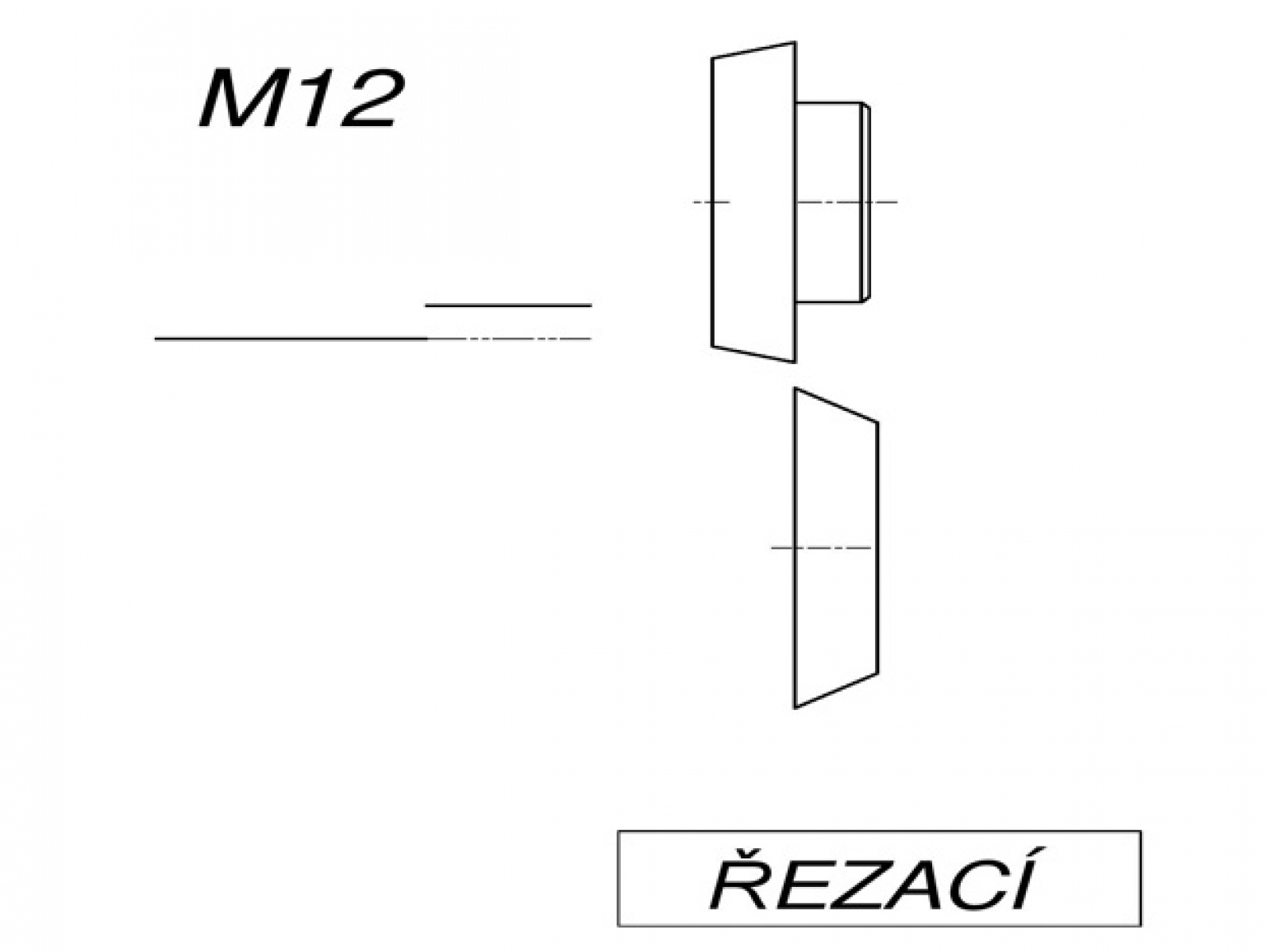 Tvarovací kolečka M12