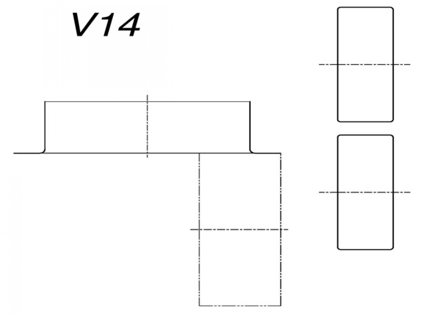 Tvarovací kolečka V14