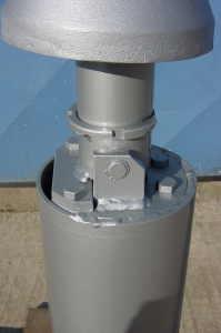 Detail sklopného mechanismu RADEK