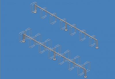 Stojan na kola - varianta A