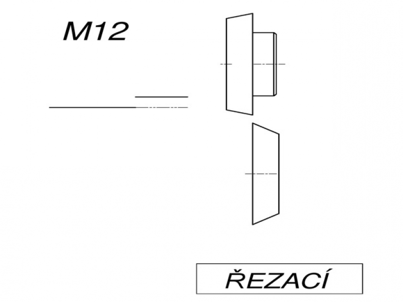 Tvarovací kolečka M12