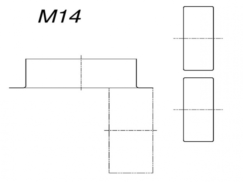 Tvarovací kolečka M14