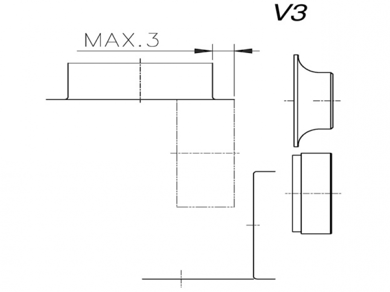 Tvarovací kolečka V3