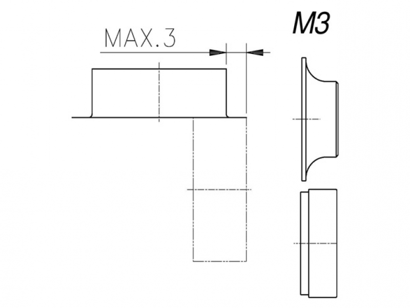 Tvarovací kolečka M3